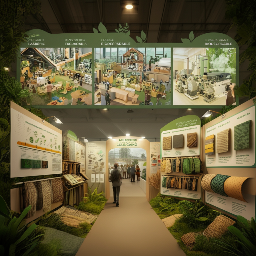 a display of a variety of different types of fabrics