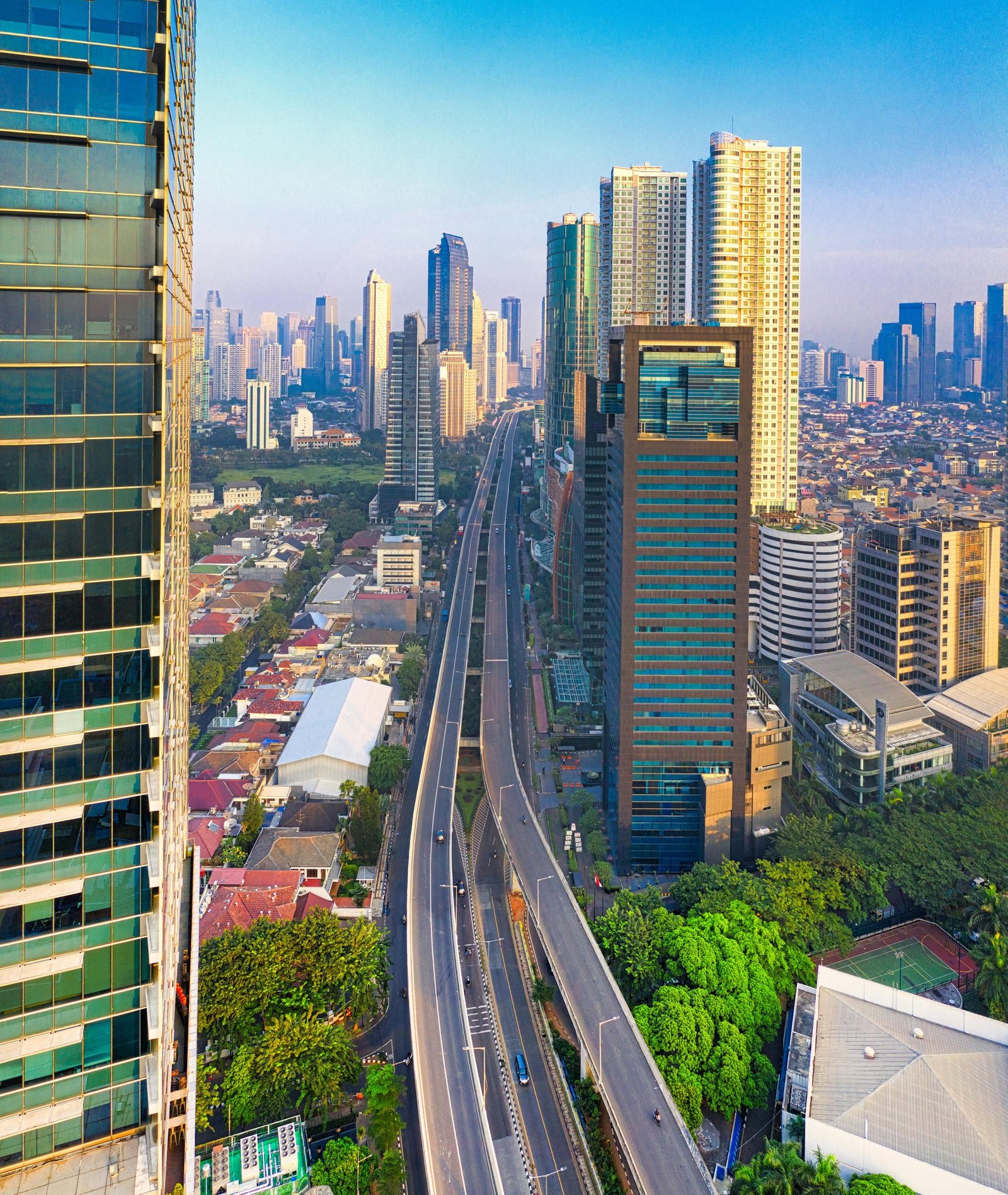 View of Jakarta, Indonesia